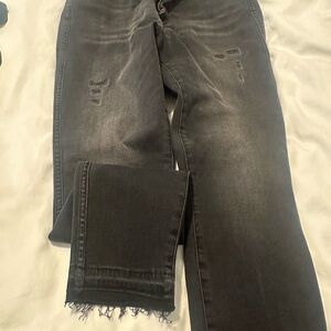 Good American good curve crop size 14- black